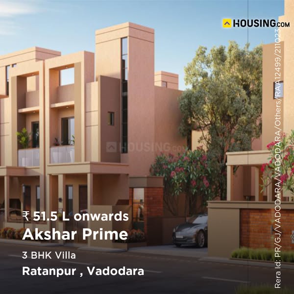 3 BHK Villa starting ₹51.5L