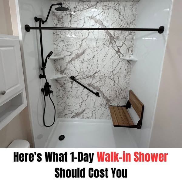 Here’s What 1-Day Walk-in Shower Should Cost You