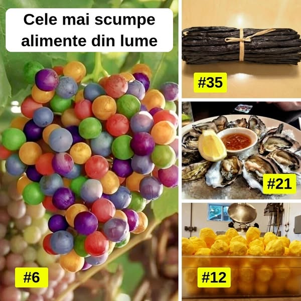 Cele mai scumpe alimente din lume, clasate în funcție de preț